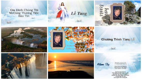 Mẫu đầu băng Lễ Tang Công Giáo Cho Premiere | Project Full HD Tang Công Giáo