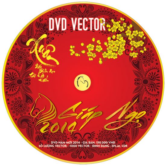 DVD Vector, PSD năm mới 2014 – Tết Giáp Ngọ 2014 chất lượng
